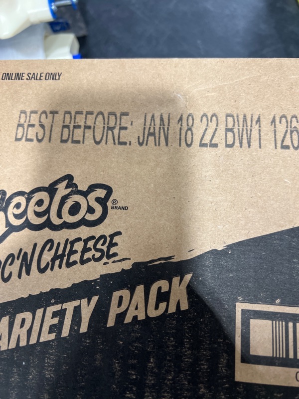 Photo 1 of Cheetos Mac 'N Cheese Bold & Cheesy Flavor (2.32 oz. cup) 12PACK 
**BEST BEFORE: 01/18/2022**