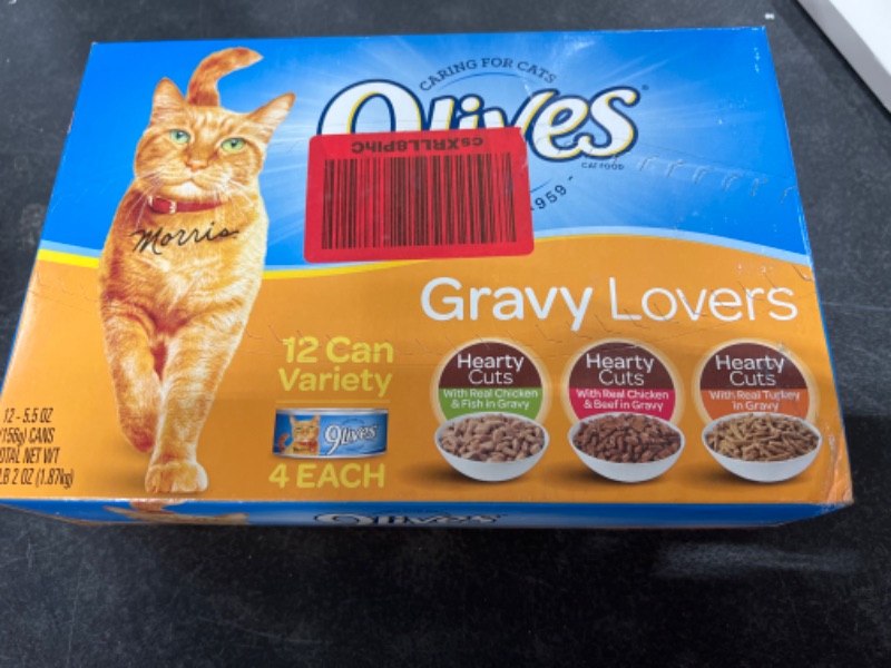 Photo 3 of 9Lives Variety Pack Favorites Wet Cat Food, 5.5 Ounce Cans
***BEST BY: 02/23/2022**