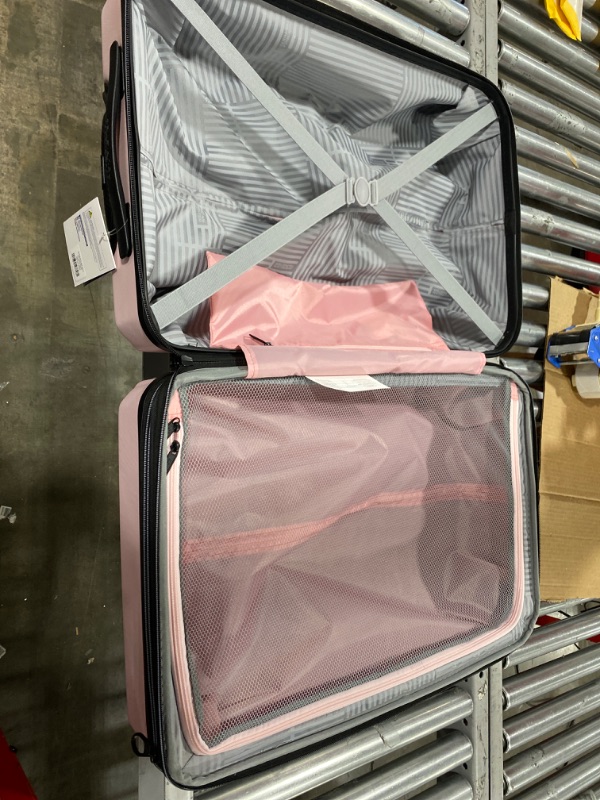 Photo 1 of American Tourister Stratum XLT 24-inch Hardside Spinner, Checked Luggage, One Piece
