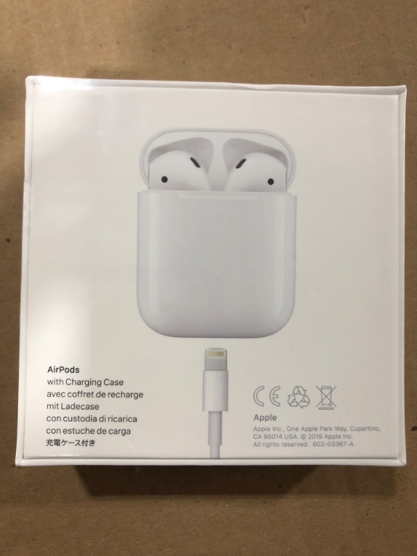 Photo 2 of Apple AirPods (2nd Generation) (Factory sealed only opened to test)