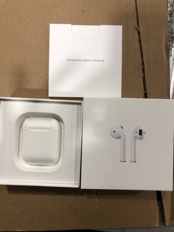 Photo 3 of Apple AirPods (2nd Generation) (Factory sealed only opened to test)