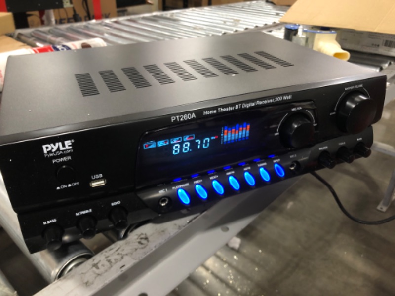 Photo 2 of Pyle Home PT260A 200-Watt Digital Stereo Receiver