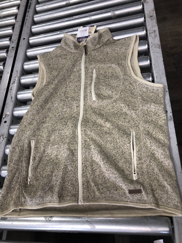 Photo 1 of M Smith's Workwear Men's Full Zip Sweater Fleece Vest