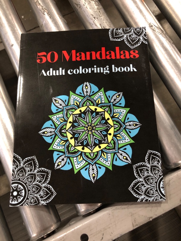 Photo 2 of 50 Mandalas Adult coloring book: Stress Relieving Mandala Designs for Adults Relaxation Paperback