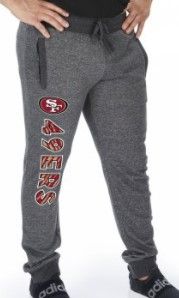 Photo 1 of L San Francisco 49ers Gray Marled Jogger