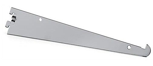 Photo 1 of 10" Metal Slotted Channel Bracket for Shelf