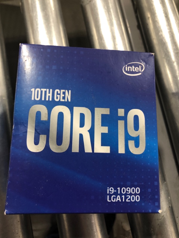 Photo 2 of Intel - Core i9-10900 10th Generation 10-core - 20-Thread - 2.8 GHz (5.2 GHz Turbo) Socket LGA1200 Locked Desktop Processor
