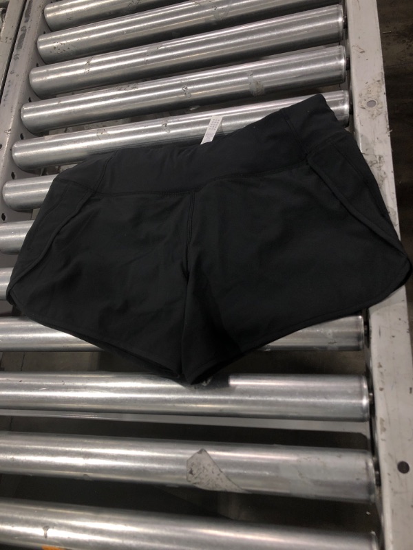 Photo 1 of S CRZ YOGA Women's Quick Dry Workout Running Shorts Mesh Liner - 2.5'' Drawstring Sport Gym Athletic Shorts Zip Pocket
