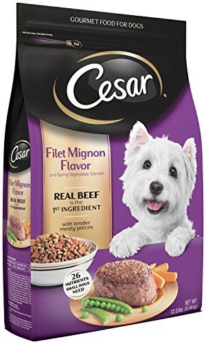 Photo 1 of  Cesar Small Breed Dry Dog Food, Filet Mignon Flavor, 12 Lbs Bag Filet Mignon Flavor 
BB 01 29 2023