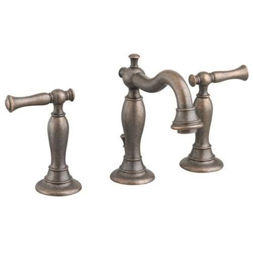 Photo 1 of American Standard Quentin Widespread Bathroom Faucet 7440.851.224 Oil Rubbed Bronze Bathroom Faucet