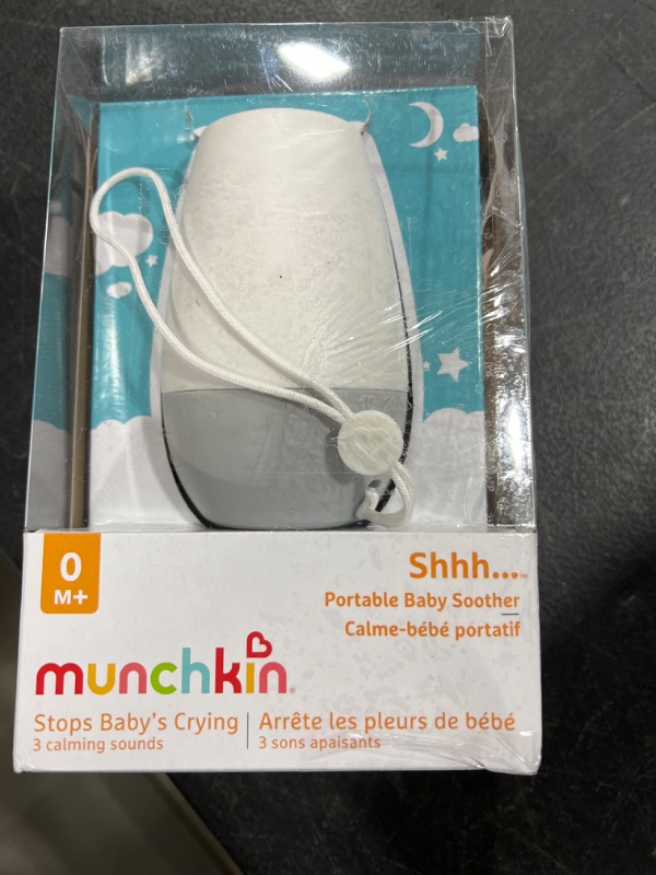 Photo 2 of Munchkin Shhh Portable Baby Sleep Soother Sound Machine and Night Light
