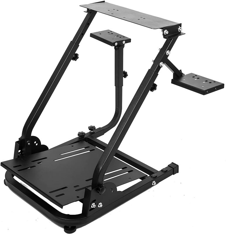 Photo 1 of Minneer Racing Wheel Stand Pro Compatible with Logitech G920?G29?G25, G923 , Racing Simulator Steering Wheel Simulator Stand Gaming Fame Mount, For PS4/PC/Xbox Foldable & Tilt-Adjustable?Wheel and Pedals Not Included