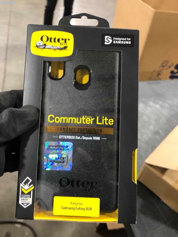 Photo 2 of OtterBox Commuter Series Case for Samsung Galaxy A20 (ONLY) Non-Retail Packaging - Black
