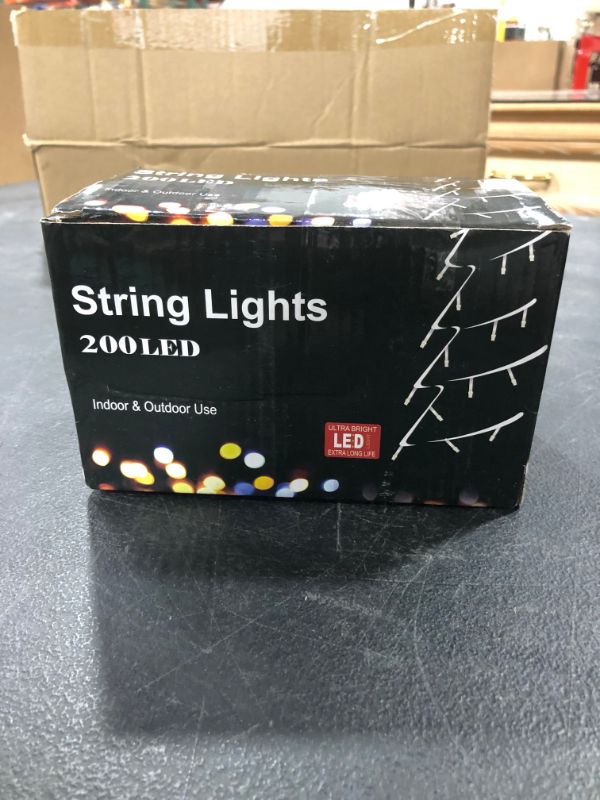 Photo 1 of 200 BLUE LED STRING LIGHTS 