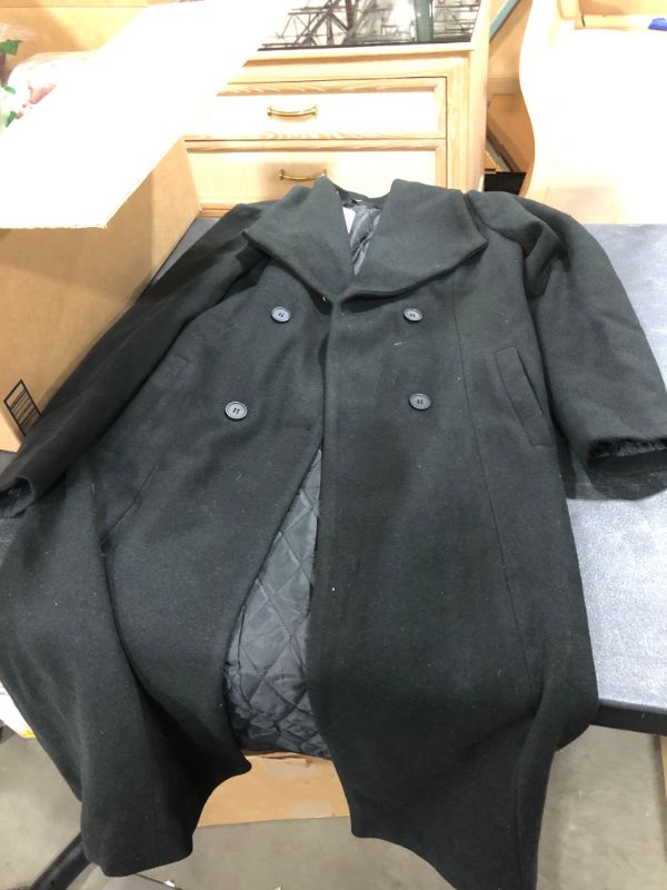 Photo 1 of IDEALSANXUN Womens Vintage Double Breasted Long Wool Jacket Pea Coat
SMALL 