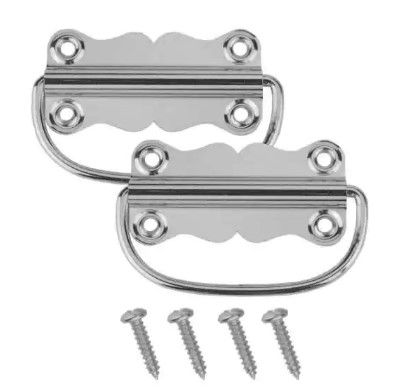 Photo 1 of 4 Pack!!! Total of 8 handles! Everbilt
2 in. x 3-1/4 in. Satin Nickel Cabinet Center-to-Center Pull 2-Pack