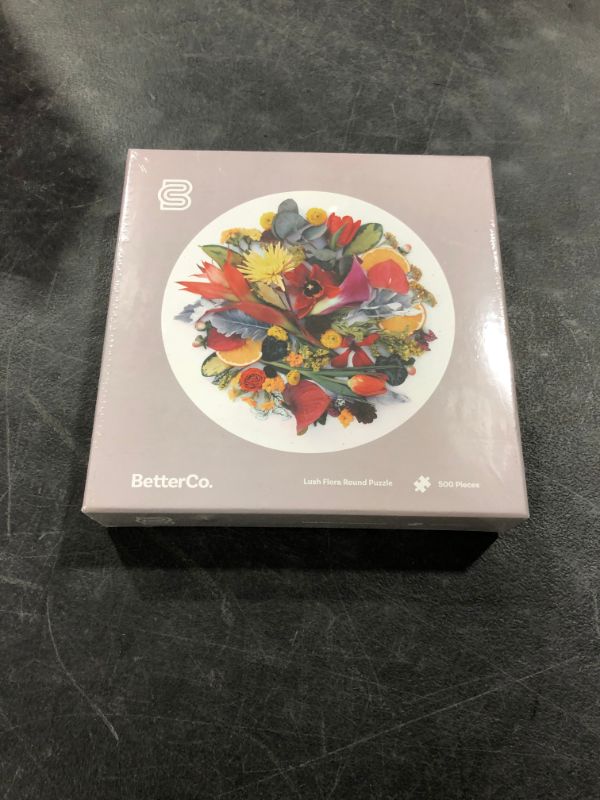 Photo 2 of Lush Flora Puzzle - BetterCo. Difficult Jigsaw Puzzles Pieces - Challenge Yourself with This 500 Piece Puzzle for Adults and Teens
