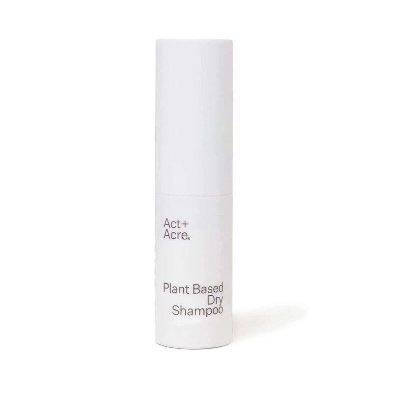 Photo 1 of Act+Acre Plant-Based Dry Shampoo - Natural and Unscented Powder Spray Shampoo with Fulvic Acid and Rice Refresh Oily Hair and Restore Volume - Dry Shampoo for All Hair Types - (Now 30% Bigger)
