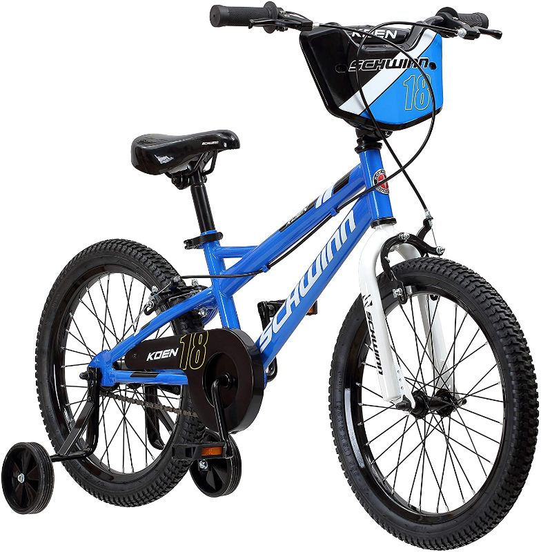 Photo 1 of FOR PARTS ONLY! 
Schwinn Koen & Elm Toddler and Kids Bike, 12-20-Inch Wheels, Training Wheel Options, Multiple Colors
Color:Blue
Style:18-inch Wheels