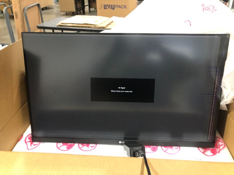 Photo 2 of LG 27ML600M-B 27” Full HD IPS 3-Side Borderless Monitor with Dual HDMI, Black
