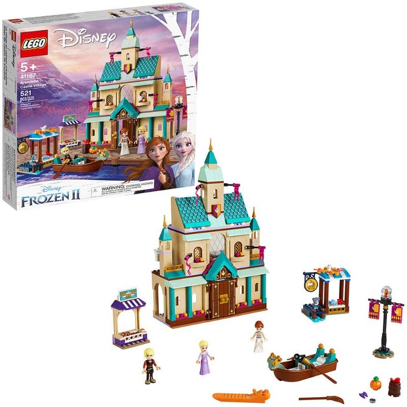 Photo 1 of LEGO Disney Frozen II Arendelle Castle Village 41167 Toy Castle Building Set with Popular Frozen Characters for Imaginative Play (521 Pieces)