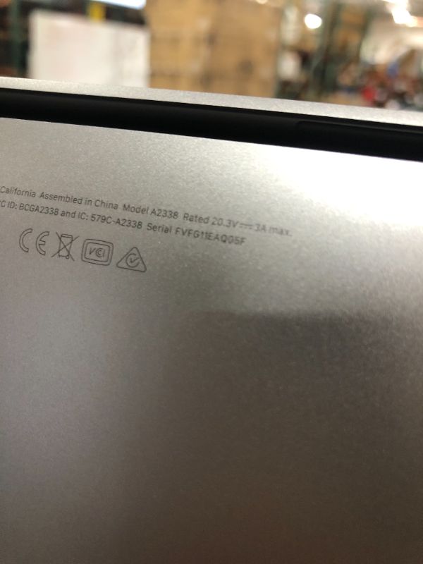 Photo 7 of Apple MacBook Pro with Apple M1 Chip (13-inch, 8GB RAM, 512GB SSD Storage) - Space Gray (Latest Model)
