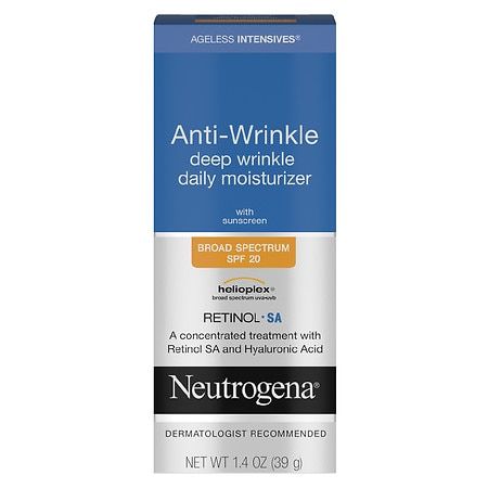 Photo 1 of Neutrogena Ageless Intensives 1.4 Oz. Anti-Wrinkle Deep Wrinkle Daily Moisturizer SPF 20
