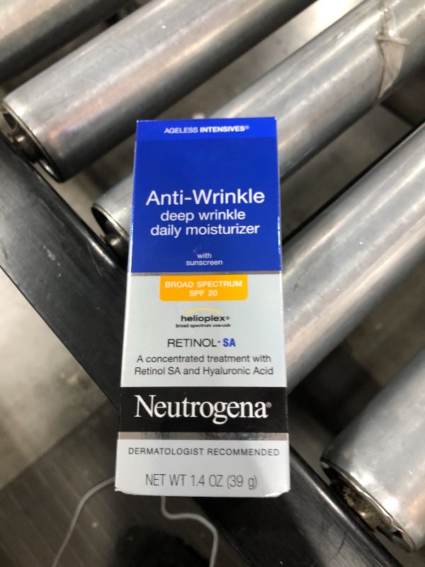 Photo 2 of Neutrogena Ageless Intensives 1.4 Oz. Anti-Wrinkle Deep Wrinkle Daily Moisturizer SPF 20
