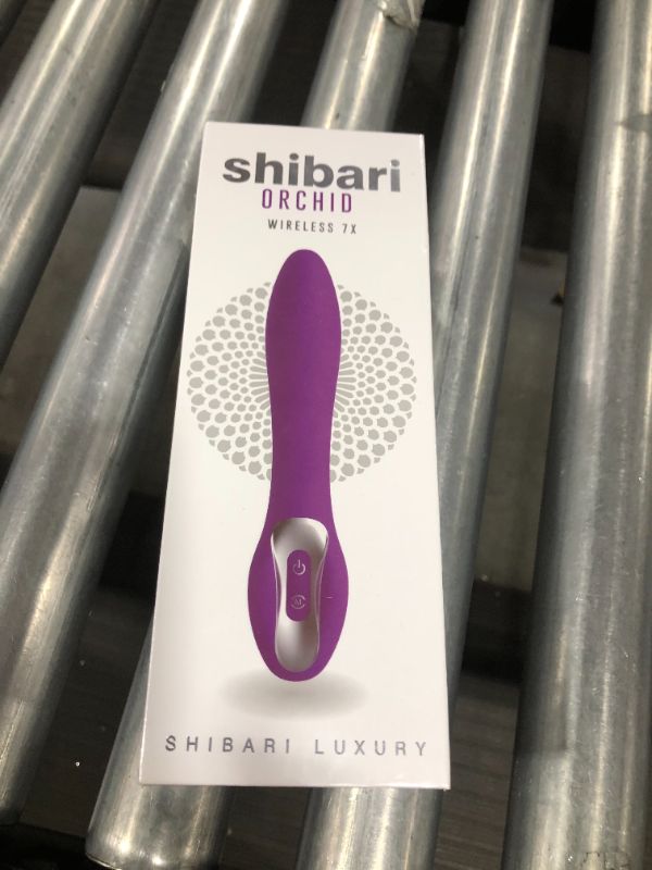 Photo 2 of SHIBARI Orchid, Luxury 7-Speed Vibrator, Purple
