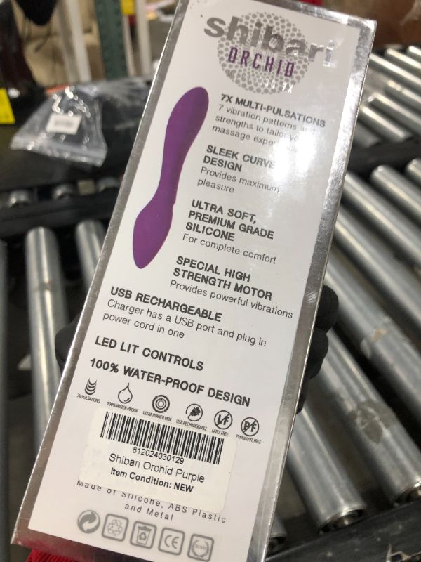 Photo 3 of SHIBARI Orchid, Luxury 7-Speed Vibrator, Purple
