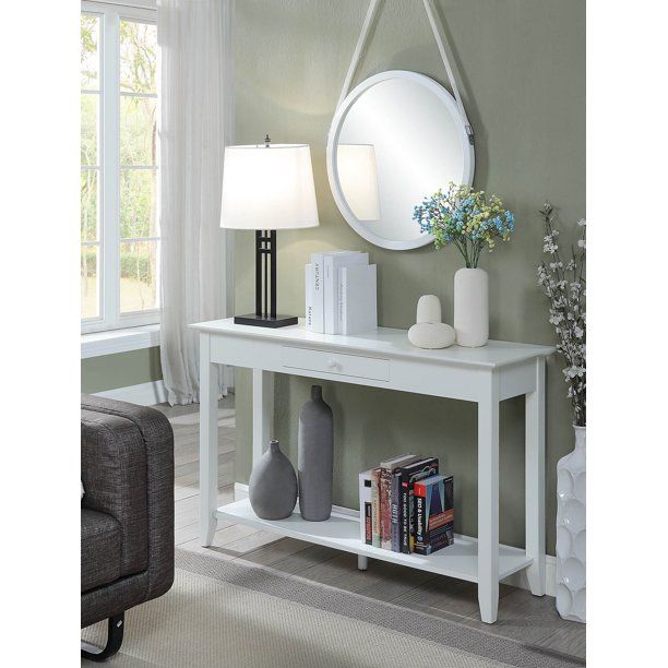 Photo 1 of Convenience Concepts American Heritage Console Table with Drawer