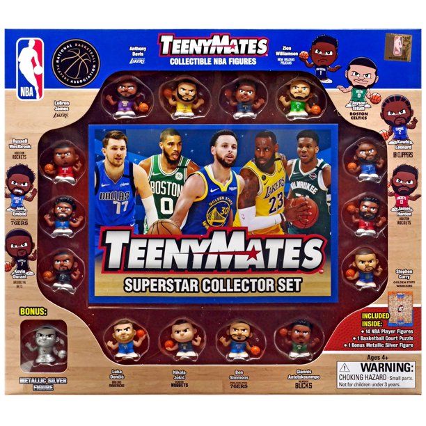 Photo 1 of NBA TeenyMates Basketball Series 6 Gift Set