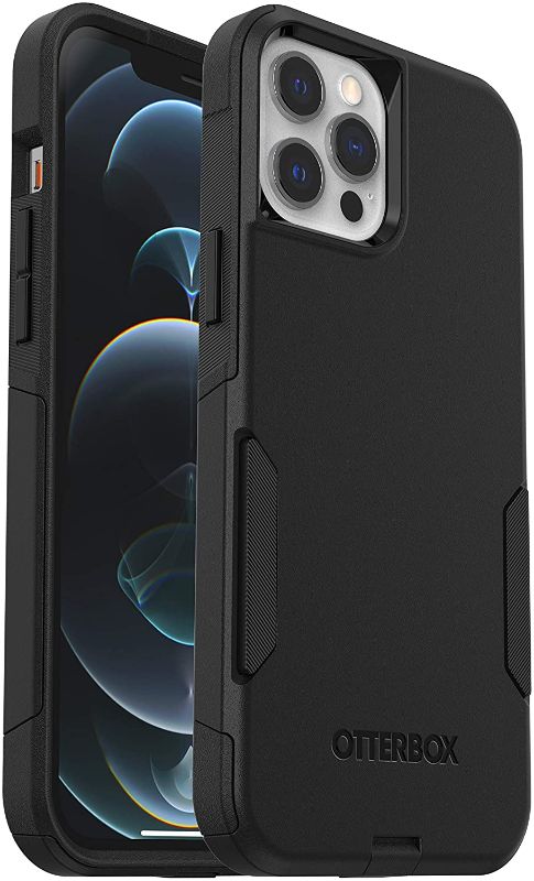 Photo 1 of OtterBox Commuter Series Case, On-The-Go Protection for Apple iPhone 12 Pro Max - Black
