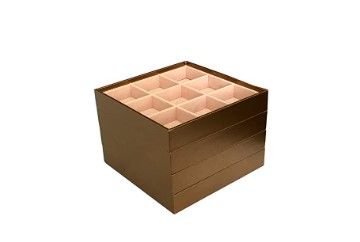 Photo 1 of ABO Gear Stackable Jewelry Box Jewelry Organizer Jewelry Trays - Set of 4 - Bronze
