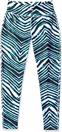 Photo 1 of Zubaz Officially Licensed NFL Women's Zebra Print Leggings, Team Color
size xs