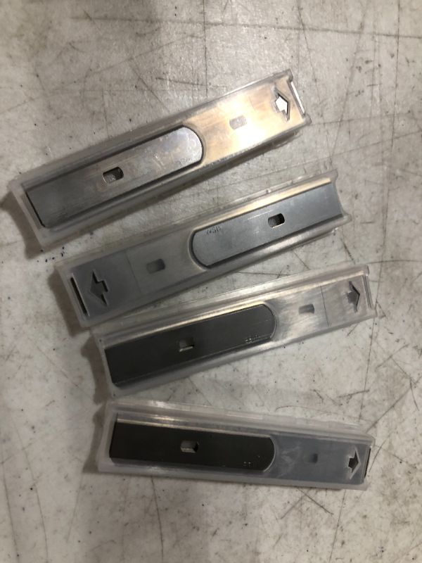 Photo 2 of Amazon Basics 4" Replacement Stripper and Scraper Blades, 10/dispenser

set of 4