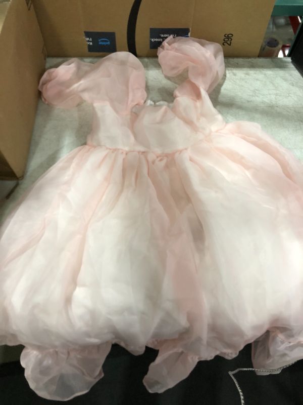 Photo 1 of Sunloudy Women Off Shoulder Tulle Princess Dress Puff Sleeve Mesh Mini Dress A-line Swing Dress Party Prom Dress