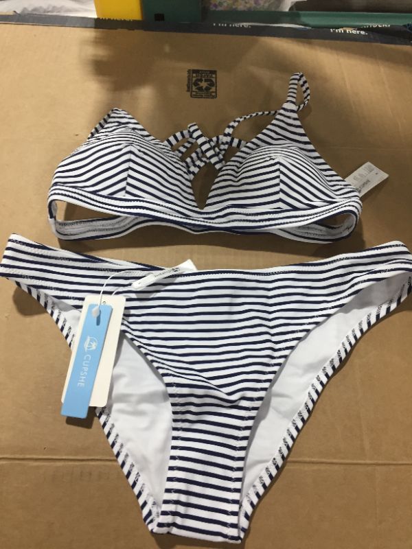Photo 2 of Hit Summer Stripe Bikini Set SMALL 
