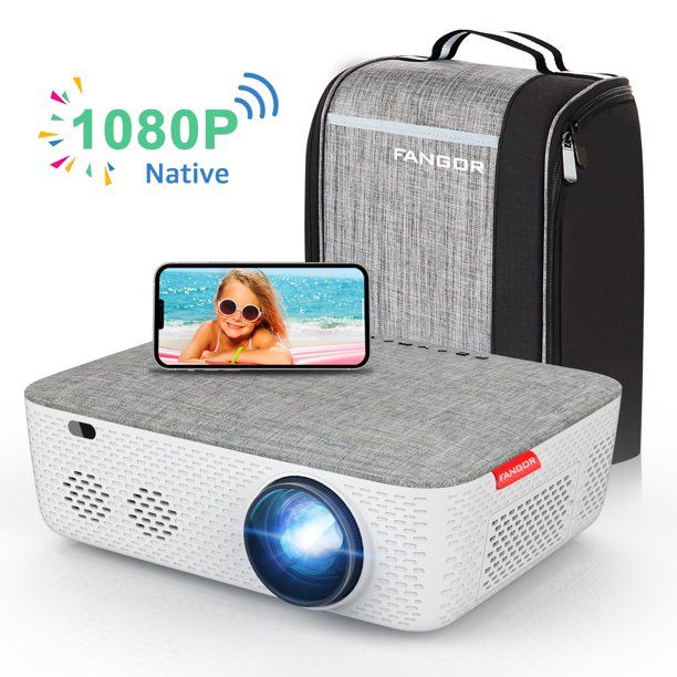 Photo 1 of FANGOR Performance 701 Native 1080P Full HD Video Projector,Full Sealed Design Projector,5G WiFi Projector/±45°Electronic Keystone/300"Display/50% Zoom,Support 4K,Ideal For Home Theater/Business Use
