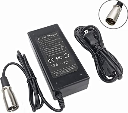 Photo 1 of 24V 2A New XLR Electric Scooter Battery Charger for Go-Go Elite Traveller Plus HD US, Ezip Mountain Trailz, Jazzy Power Chair
