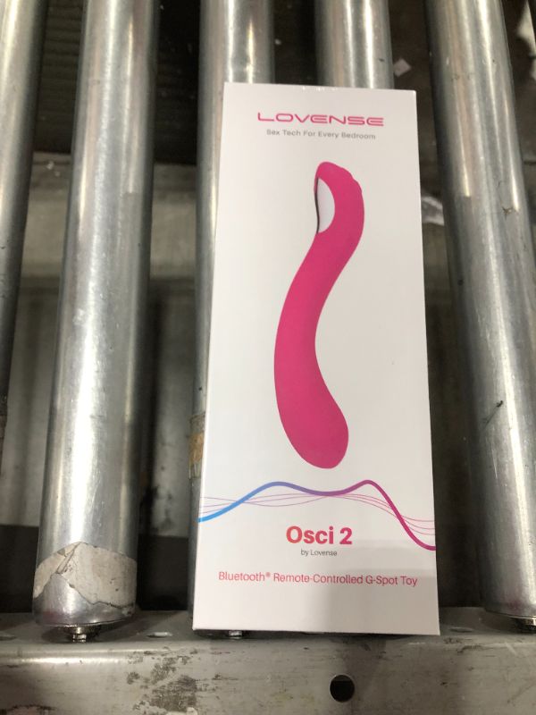 Photo 2 of LOVENSE Osci 2 G-Spot Vibrator, Oscillating Rechargeable Sex Toy with 3 Powerful Vibration Levels and 10 Customizable Patterns, Smartphone Wireless Bluetooth Control, Made by Body Safe Material Factory Sealed
