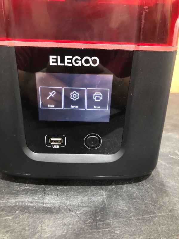 Photo 1 of ELEGOO Resin 3D Printer, Mars 3 MSLA 3D Printer with 6.66 inches Ultra 4K Monochrome LCD and Ultra-high Printing Accuracy, Print Size 143×89×175mm/5.62×3.5×6.8in
