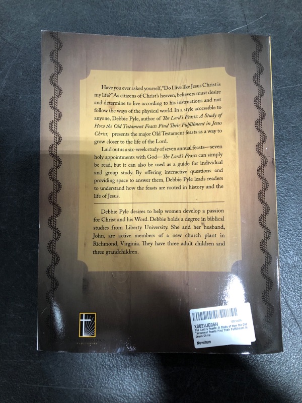 Photo 3 of The Lord's Feasts: A Study of How the Old Testament Feasts Find Their Fulfillment in Jesus Christ Paperback – August 21, 2015
