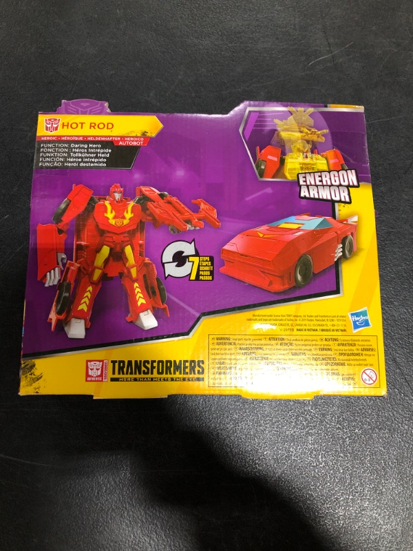 Photo 4 of Transformers TRA CYBERVERSE Ultra HOT Rod
