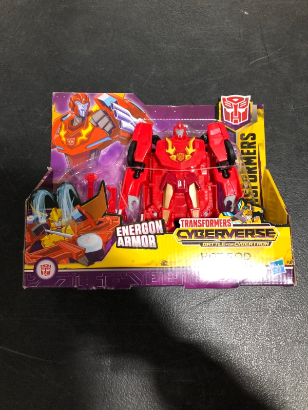 Photo 1 of Transformers TRA CYBERVERSE Ultra HOT Rod

