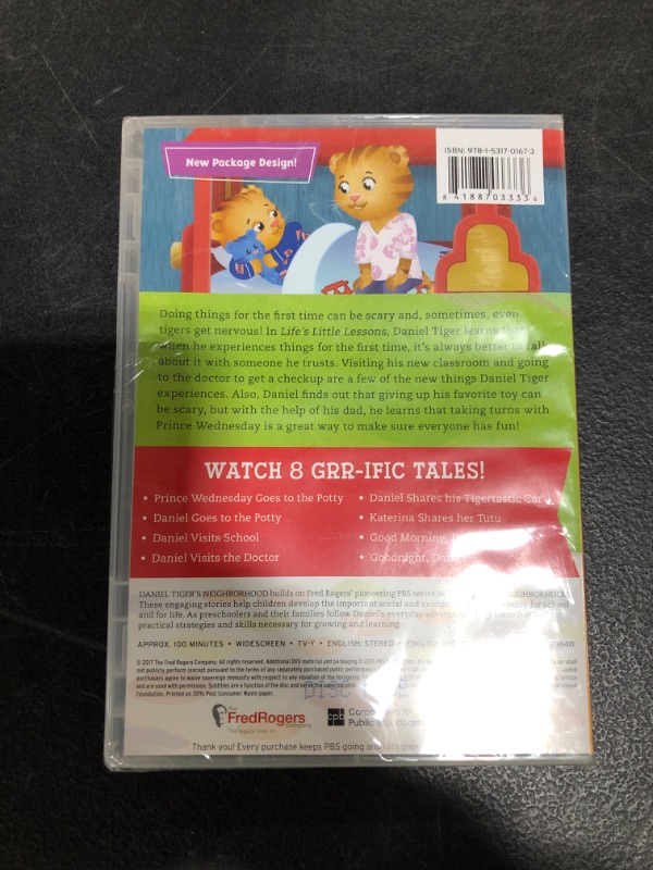 Photo 3 of Daniel Tiger's Neighborhood: Life's Little Lessons (Face) DVD
