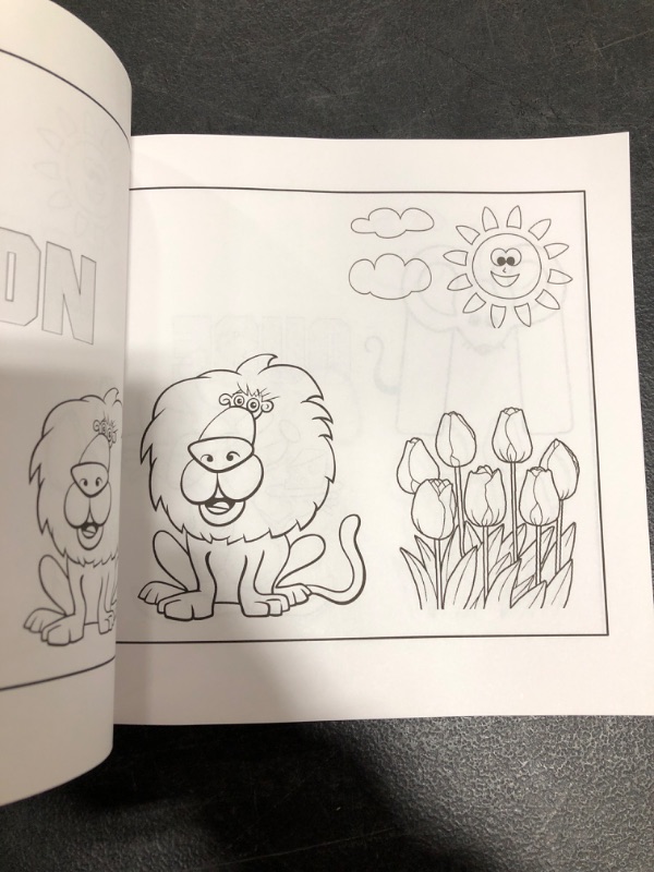 Photo 4 of Animal Alphabet Coloring Book for kids Paperback – May 14, 2020
