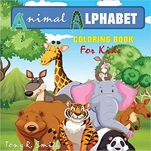 Photo 1 of Animal Alphabet Coloring Book for kids Paperback – May 14, 2020
