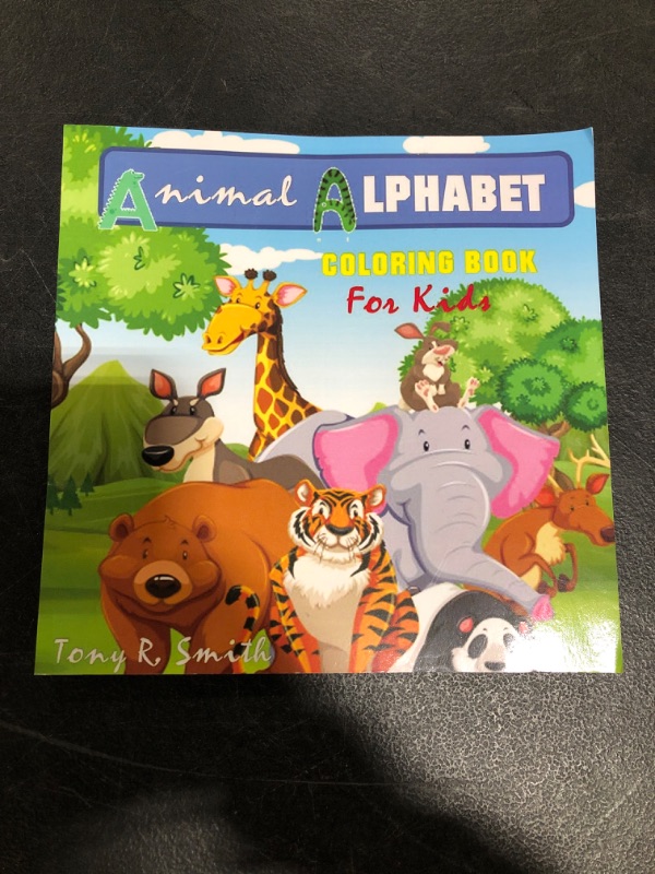 Photo 2 of Animal Alphabet Coloring Book for kids Paperback – May 14, 2020
