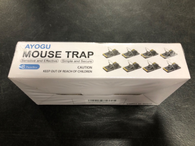 Photo 2 of AYOGU MOUSE TRAPS, 8 PACK.